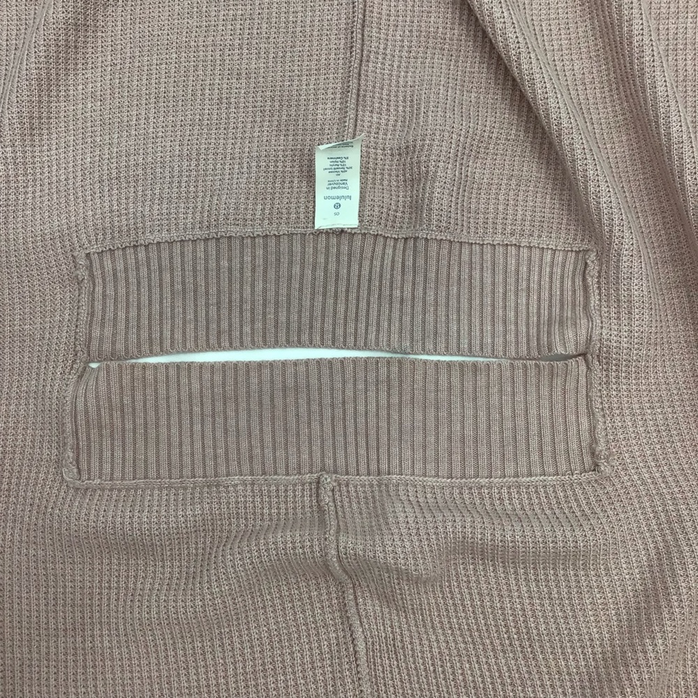 Lululemon Forward Flow Cape Pink Poncho Scarf - Picture 8 of 14